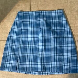 j galt blue mini skirt
